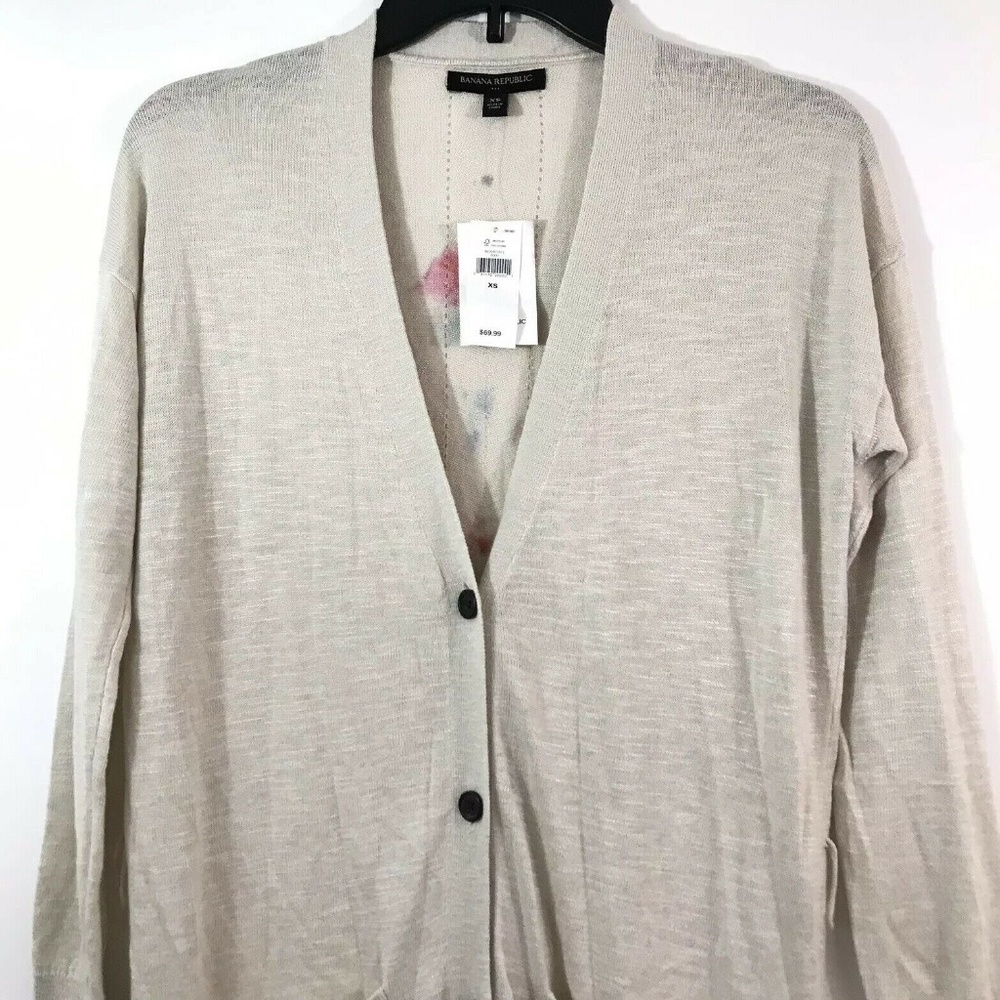 Banana Republic Womens XS Long Cardigan sweater